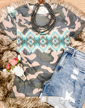 Camo Vera Top