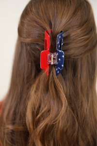 Patriotic Claw Clips