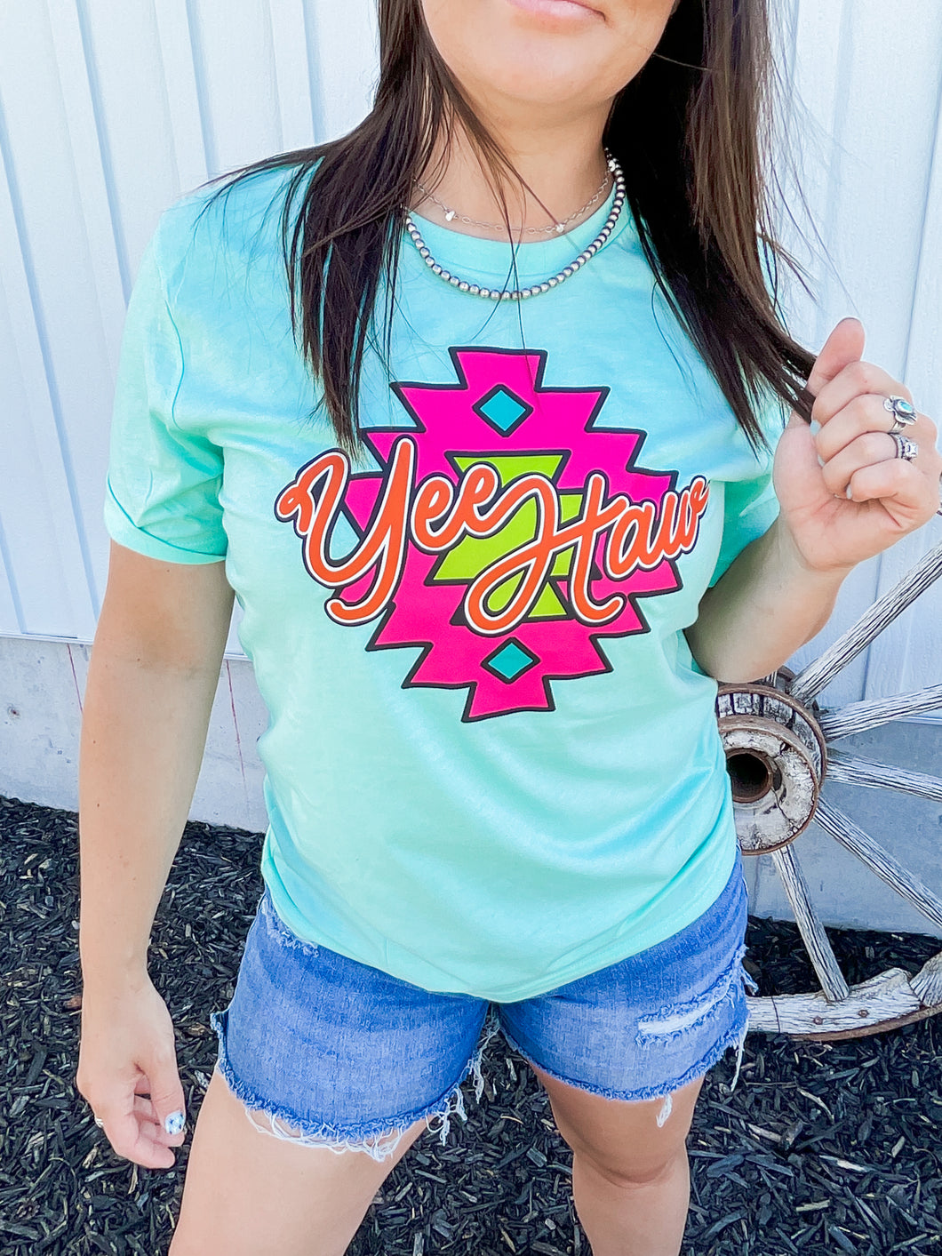 Aztec Yee Haw Tee