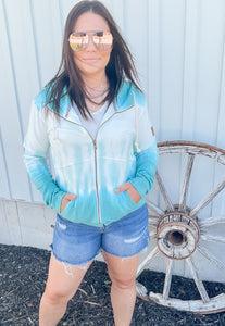 Blue Horizon Full Zip Jacket {Ampersand}