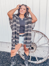 Long Live Aztec Kimono {Black}