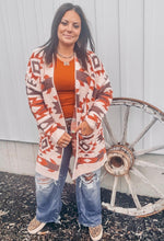 Trading Post Aztec Cloud Cardigan {Cream}