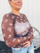 Desert Dreams Mesh Long Sleeve