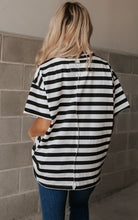 Seeing Stripes Boyfriend Tee {Ampersand}