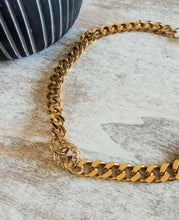 Golden Halo Chain Necklace