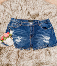 Dark Wash SK Denim Shorts