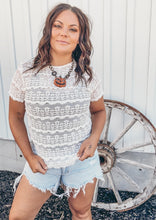 Rosalie Lace Tee {White}