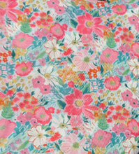 Pink Floral Mesh Long Sleeve