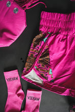 Short Rounds Athletic Shorts {Fuschia}