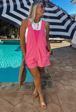 Just Beachy Romper {Hot Pink}