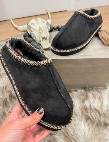 The Georgina Slip Ons {Black}