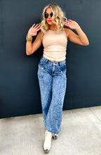 Charlie Cinch Hem or Wide Leg Jeans