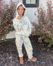 Lila Lace Hoodie & Joggers {Blue}