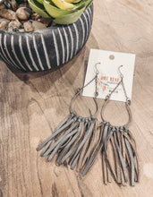 Chocolate Tassel Earrings