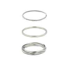 Goddess Collection - Silver Ring Set