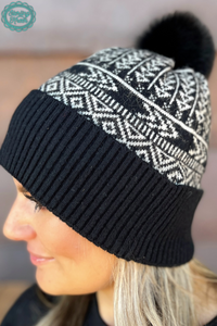 Denver Winter Aztec Beanie