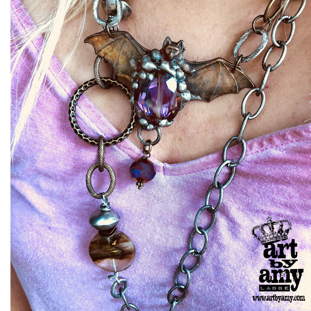 Bats In The Belfry Necklace