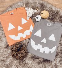 Pumpkin Face Tee (Orange)