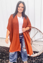 Rust Knit Kimono