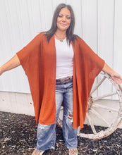 Rust Knit Kimono