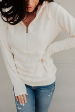 HalfZip Sweatshirt - Cozy Cutie Vanilla