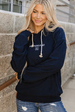 Performance Fleece University Hoodie - Navy Blue