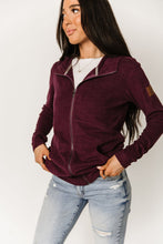 Performance Fleece FullZip Sweatshirt - Velvet Plum