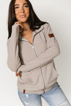 Performance Fleece FullZip Sweatshirt - Silver Sand