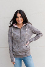 HalfZip Sweatshirt - Enchanted Florals