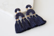 Pavlova Collection - Navy Earrings