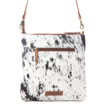 Myra Yellowstone Wind River Handtooled Bag in Midnight Sable
