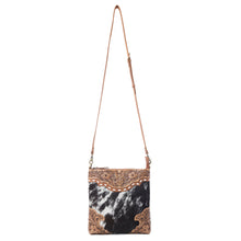 Myra Yellowstone Wind River Handtooled Bag in Midnight Sable