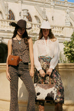 Myra Yellowstone Highland Range Suede Leather Belt Bag in Desert Tan