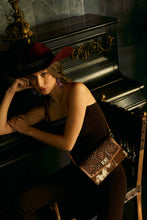 Myra Yellowstone Russet Valley Handtooled Bag in Warm Chestnut