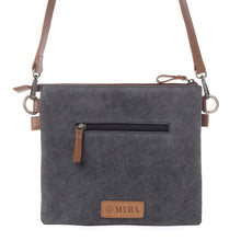 Myra Thunderpeak Concho Hairon Leather Bag in Fawn Sand