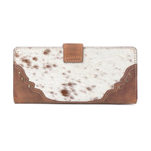 Myra Cedarbar Hairon Leather Women’s Wallet in Honey Drift