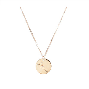 Zodiac Collection - Rose Gold Cancer Necklace (Jun 21 - July 22)