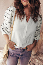 Rosa Patchwork Rib Knit Top