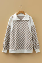 Rosalia Ribbed Patchwork Loose Sweatshirt