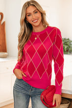 Wynter Pattern Knit Casual Sweater