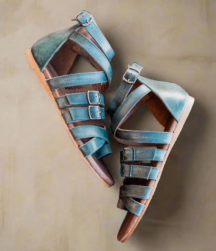 Blair Sandals in Teal