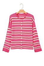 Palmer Striped Drop Shoulder Cardigan