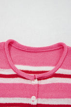 Palmer Striped Drop Shoulder Cardigan