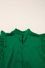 Emerald Pleated Sleeveless Top