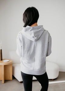 East Studded Hoodie by Lily & Lottie