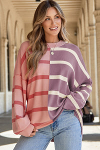 Araya Stripe Oversized Sweater