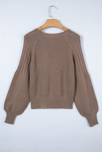 Briana Mixed Texture Knit Sweater