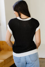 Evelynn Trim Short Sleeve Sweater