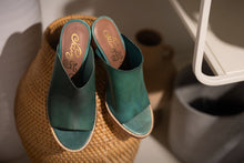 Hallie Heeled Sandal in Teal