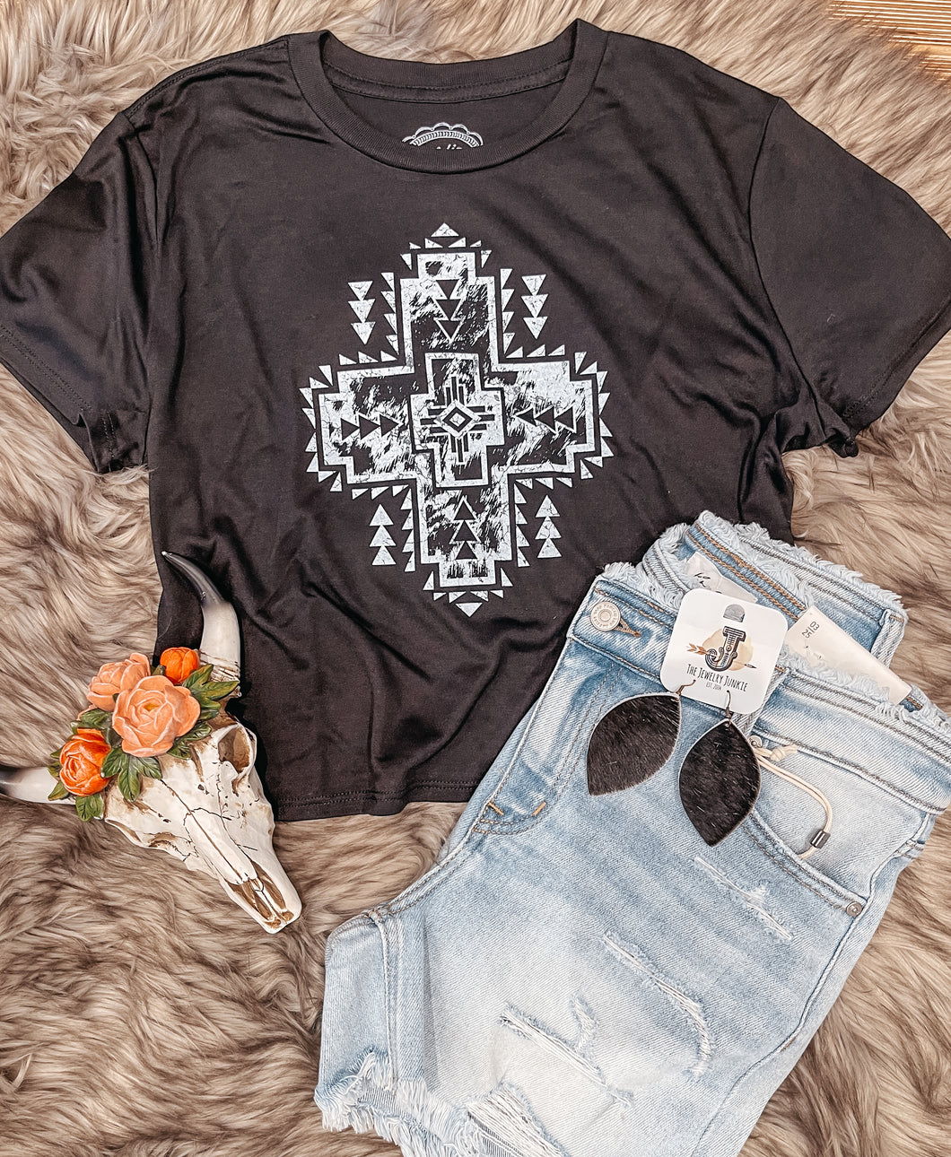 River Walk Crop Tee